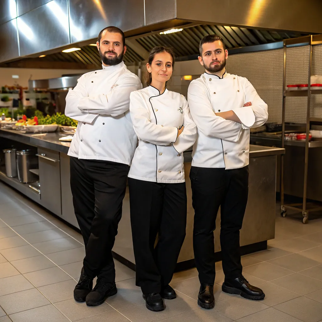 Vornethra team of chefs